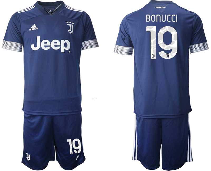 2020-21 Juventus 19 BONUCCI Away Soccer Jersey